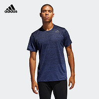 抖音超值购：adidas 阿迪达斯 男子透气速干训练运动圆领短袖T恤 FL4396