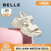 BeLLE 百丽 日常休闲凉鞋女2023夏季新款厚底运动凉鞋