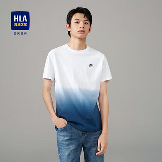 京东百亿补贴：HLA 海澜之家 男士圆领短袖T恤 HNTBJ2D157A