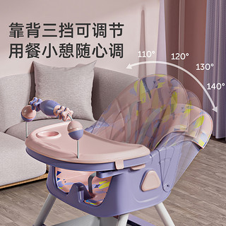 宝宝餐椅婴儿童吃饭餐桌椅可折叠家用椅子便携式学坐椅成长椅