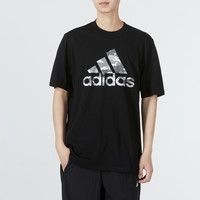adidas 阿迪达斯 男款运动短袖T恤 HE2370