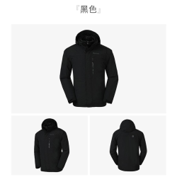 Marmot 土拨鼠 男防风保暖冲锋衣羽绒三合一鹅绒内胆43293&L41290