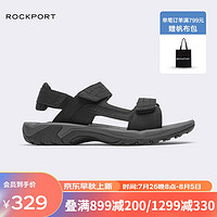 ROCKPORT 乐步 凉鞋男夏季透气魔术贴沙滩鞋越野户外出游CI8911 CI8911 42.5/9W