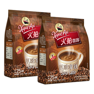 KapalApi 火船 印尼进口火船咖啡爪哇拿铁500g