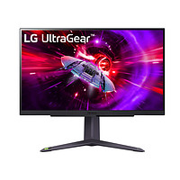 PLUS会员：LG 乐金 27GR75Q-B 27英寸IPS显示器（2560*1440、165Hz、HDR10、DCI-P3 95%）