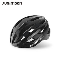 SUNRIMOON 森瑞梦 山地自行车头盔 精致黑  磁扣+银离子内衬