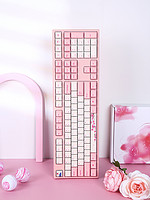 VARMILO 阿米洛 樱花机械键盘落樱无线蓝牙有线女生办公游戏静电容