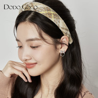 DODOGOGO锆石蝴蝶结耳环女小众设计感高级耳钉星星流苏耳坠耳饰