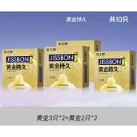 jissbon 杰士邦 黄金持久 安全套 10只