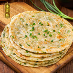 杏花楼 半成品预制菜 速冻葱油饼450g 早餐手抓饼 生鲜面点速冻半成品