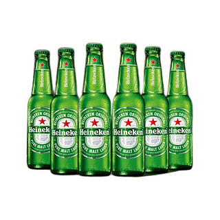 Heineken 喜力 啤酒 经典风味啤酒 150ml*6瓶