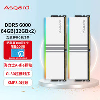 Asgard 阿斯加特 64GB(32Gx2)套 DDR5 6000频