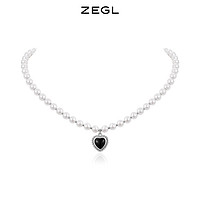 ZENGLIU 女士爱心人造珍珠项链 ZS36179