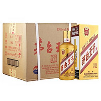 MOUTAI 茅台 金王子酒 53%vol 酱香型白酒 500ml*6瓶 整箱装