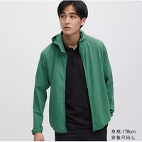 UNIQLO 优衣库 男士连帽开衫防晒衣 456788