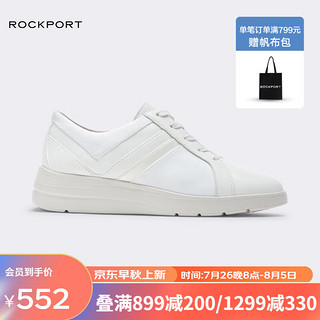 ROCKPORT 乐步 女士休闲小白鞋 CI9369