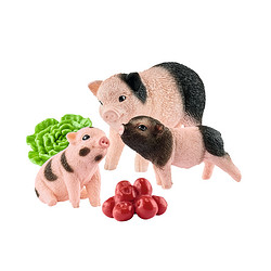 Schleich 思乐 仿真动物模型 42422 迷你猪妈妈和猪宝宝