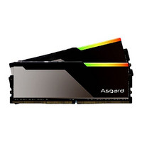 Asgard 阿斯加特 16GB(8Gx2)套 DDR4 3600频 台式机内存条 镜面RGB灯条-博拉琪系列