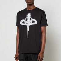Vivienne Westwood 喷绘土星纯棉针织T恤衫