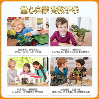 思乐（Schleich S）仿真动物模型小动物玩具熊猫 动物世界玩具男孩女孩 浣熊玩具14828