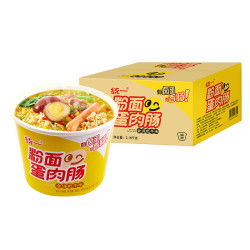 【省24元】统一方便面/粉_Uni-President 统一 料足180克 有卤蛋香肠才够味 粉面蛋肉肠180g*12桶整箱金汤肥牛多少钱-什么值得买