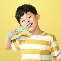 DYNACARE 大拿凯尔 大拿dynacare 儿童超声波电动牙刷 3-12岁儿童专属 牙刷头 蓝色