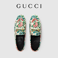 GUCCI 古驰 [礼物][新款]GUCCI古驰七夕情人节特别系列饰马衔扣女士乐福鞋