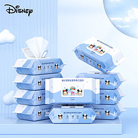 Disney 迪士尼 婴儿湿巾手口湿纸巾加大加厚护肤柔湿巾成人湿巾纸松松80抽*5包