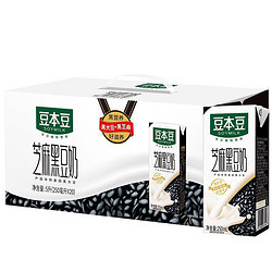 SOYMILK 豆本豆 芝麻黑豆奶 250ml*20盒