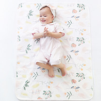 全棉时代 婴儿纯棉隔尿垫防水可洗床垫新生儿防漏幼儿园宝宝防脏床垫