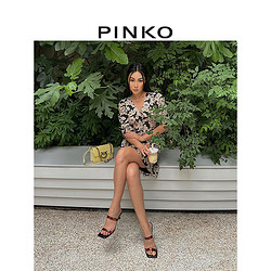 PINKO 品高 2023新品经典绗缝斜挎弹簧飞鸟包100074A10N