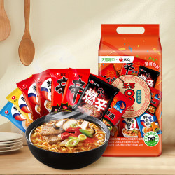 NONGSHIM 农心 辛拉面 辣白菜乐享八连包混合装   972g