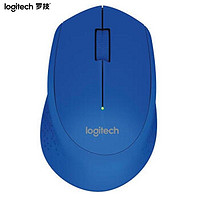 logitech 罗技 M280 2.4G无线鼠标 1000DPI 蓝色