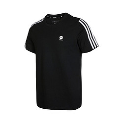 adidas NEO U ESNT3S TEE1 男子运动T恤 HN8779 黑色 L