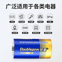 Doublepow 倍量 1号干电池大号一号燃气灶天然气灶热水器R201.5V非充电