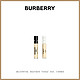  BURBERRY 博柏利 花与她逐梦伦敦香水1.5ml+英雄香 1.5ml*1　