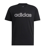 adidas 阿迪达斯 男女款运动短袖T恤 HD7066