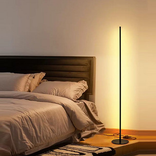 大观园 氛围床头灯落地灯简约北欧led客厅卧室立式长条台灯