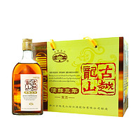 88VIP：古越龙山 绍兴黄酒 清醇三年 500ml*6瓶 整箱装