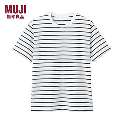 MUJI 無印良品 男士短袖T恤