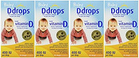 Ddrops Baby液体滴剂 2.5毫升（4 瓶）