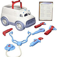 Green Toys 儿童救护车医生玩具套装