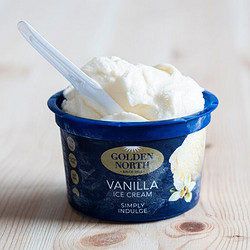Golden North 金诺斯 金若丝 香草味冰淇淋 59g*6杯 分享装鲜奶冰激凌