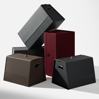 shooco° 车小空 汽车后备箱收纳箱 40L+50L 2个 波尔多红