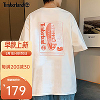 Timberland 短袖男 白色T恤 A61PH100/白