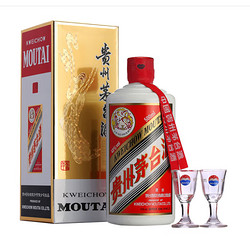 MOUTAI 茅台 飞天贵州茅台2007年份酱香型白酒SC经典收藏53度500ml