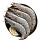 PLUS会员：京鲜港 厄瓜多尔白虾 净重1.5kg（大号30-40规格）