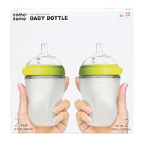 comotomo 硅胶奶瓶250ml*2可莫母乳仿真实感3-6月宝宝婴儿