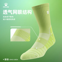 KELME卡尔美篮球袜男夏季专业实战精英毛巾底蓝旗袜子运动缓震