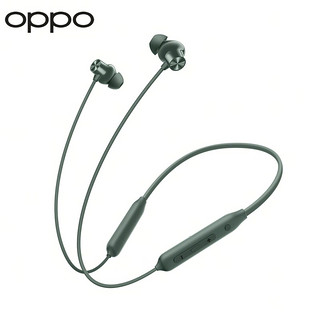 OPPO Enco M33 入耳式颈挂式动圈降噪蓝牙耳机 苍岭绿